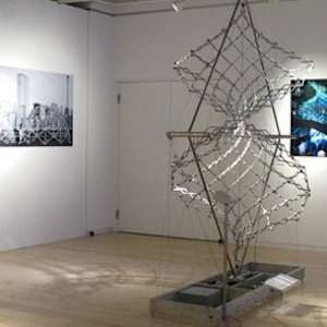 Expanding Helicoid (University of Akron - Inventor's Hall of Fame) by Chuck Hoberman