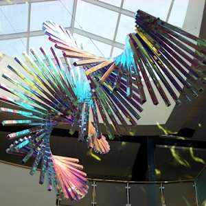 Angle of Incidence (OU - Integrated Learning and Research Facility/ARC) by Alyson Shotz
