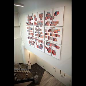 Brick by Brick (Progress) and Ideation (Youngstown State University - Mahoning Valley Innovation Center) by Jaime Kennedy 