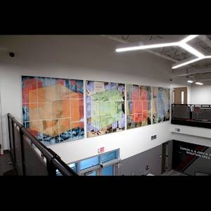 Brick by Brick (Progress) and Ideation (Youngstown State University - Mahoning Valley Innovation Center) by Jaime Kennedy 