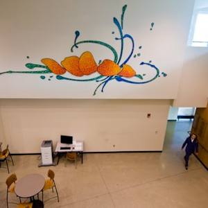Stepping Stones and Arrival (University of Toledo - Stranahan Hall) by Kessler Studios, Inc. 
