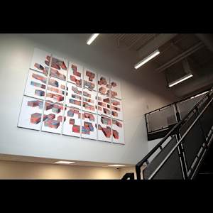 Brick by Brick (Progress) and Ideation (Youngstown State University - Mahoning Valley Innovation Center) by Jaime Kennedy 