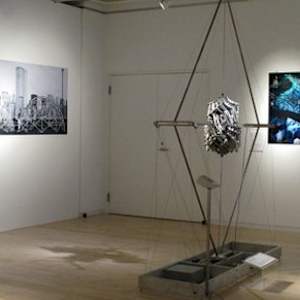 Expanding Helicoid (University of Akron - Inventor's Hall of Fame) by Chuck Hoberman 