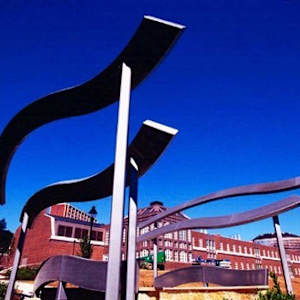 River Run (OU - Life Science Building) by Barbara Grygutis 