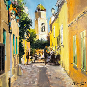 Backstreets of St Tropez by James Somerville-Lindsay