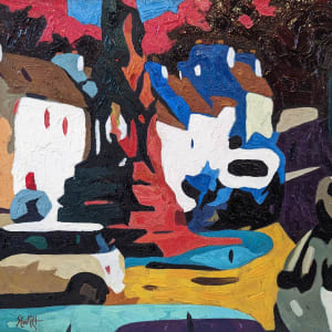 The Fountain, Dunkeld by Lee Stewart