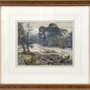 The Dark Island, Killin by Frederick Stewart Richardson RI RSW