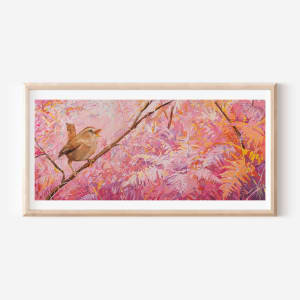 Spring, Triptych by Libby Mitchell