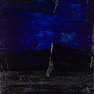 Black with Blue no. 19101 by Klara Gunnlaugsdottir