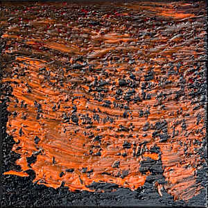 Lava Flow no. 2439 by Klara Gunnlaugsdottir
