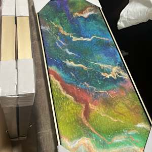 Turning Tides Triptych by MJ Okawa 
