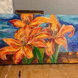Day lilies by Jennifer C.  Pierstorff 