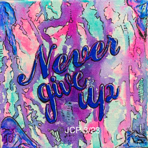 Never Give Up by Jennifer C.  Pierstorff