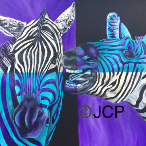 What did one zebra say to the other zebra? by Jennifer C.  Pierstorff