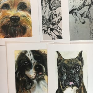 Mimi collection -dog themed 5 pack (color/black and white mix) by Jennifer C.  Pierstorff