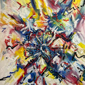 Frequency II – Radiating Pulse by Jennifer C.  Pierstorff, Image 1.