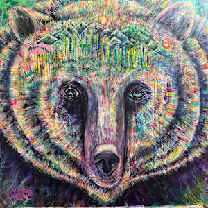 The Bear Daydreams of the Mountains by Jennifer C.  Pierstorff, Image 9.
