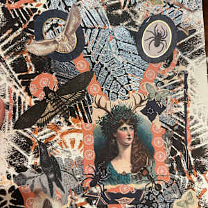 She Beckons the Bugs and Birds by Jennifer C.  Pierstorff  Image: Wip