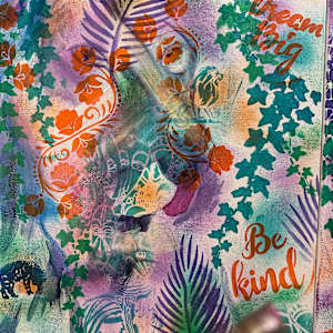 Dream Big, Be Kind and Roar like the Lion by Jennifer C.  Pierstorff  Image: Wip 1