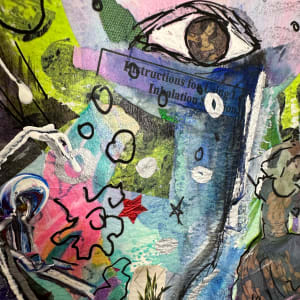 Earth Goddesses (Paideia)- We Dance, We Problem Solve, We Commune by Jennifer C.  Pierstorff  Image: Closeup 