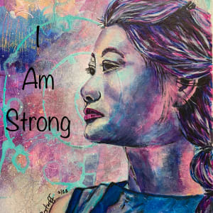 I Am Strong by Jennifer C.  Pierstorff  Image: I am strong - Version 2 -v2
