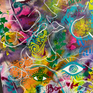 Behind Each Face, There is a Story Waiting to be Told by Jennifer C.  Pierstorff  Image: Wip closeup