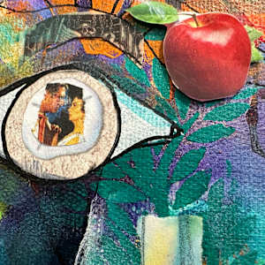 Love Stories Warm Our Fragile Hearts by Jennifer C.  Pierstorff  Image: Wip closeup