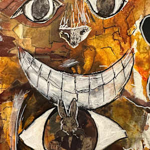 We're All Mad Here. by Jennifer C.  Pierstorff  Image: Wip closeup