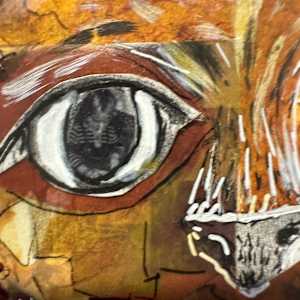 We're All Mad Here. by Jennifer C.  Pierstorff  Image: Wip closeup 