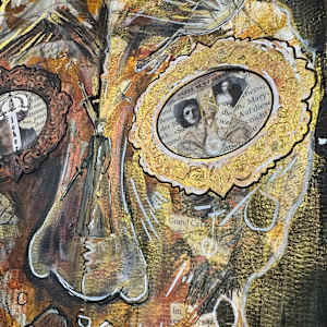 A Country Divided by Hate. Good versus Evil in America. by Jennifer C.  Pierstorff  Image: Closeup  of women’s suffrage