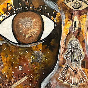 We're All Mad Here. by Jennifer C.  Pierstorff  Image: Closeup 