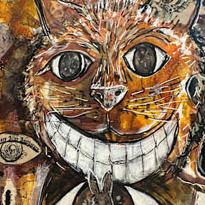 We're All Mad Here. by Jennifer C.  Pierstorff  Image: Closeup