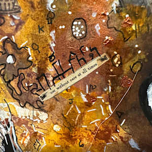 We're All Mad Here. by Jennifer C.  Pierstorff  Image: Closeup 