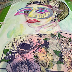 Sometimes She Wished Nothing More Than to Turn Back Time by Jennifer C.  Pierstorff  Image: Wip 1