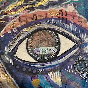 Third Eye Knows and Sees Everything by Jennifer C.  Pierstorff  Image: Closeup
