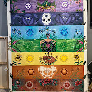 The Chakra Crew Collaboration by Jennifer C.  Pierstorff 