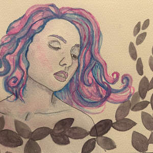 A Moment of Bliss by Jennifer C.  Pierstorff  Image: Work in progress 