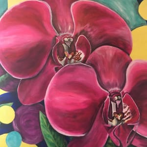 Magenta Orchid by Jennifer C.  Pierstorff