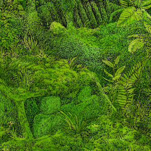 Parking Lot by Lucie Van der Elst 