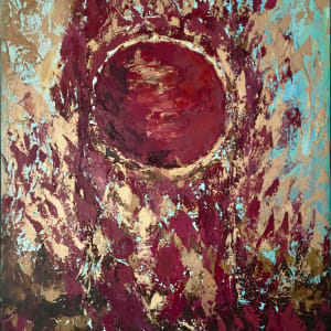 Cosmic Series by Marjorie Windrem  Image: Cosmic Series Gold No. 3
oil on canvas
22 W x 28 H