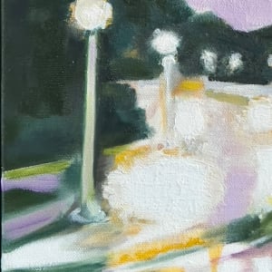 Rainy Boulevard by Marjorie Windrem  Image: Rainy Boulevard Detail