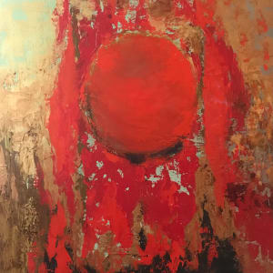 Cosmic Series by Marjorie Windrem  Image: Cosmic Series No. 1 Red
oil on canvas
22 W x 28 H