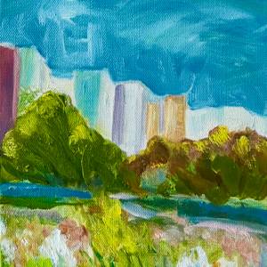 View from the Calatrava by Marjorie Windrem