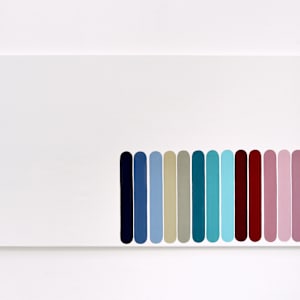 Barcode #7 by Astrid Stoeppel  Image: studio wall