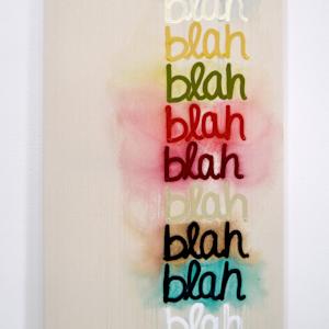 Blah! by Astrid Stoeppel  Image: studio wall
