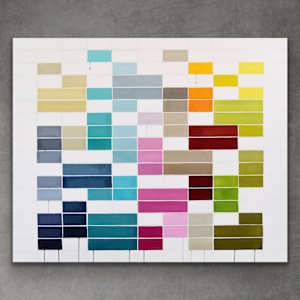 Color chart #2 by Astrid Stoeppel  Image: wall