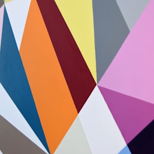 Colorfields #5 (Commission) by Astrid Stoeppel  Image: detail