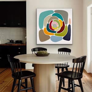 Flower Formation #5 by Astrid Stoeppel  Image: room view