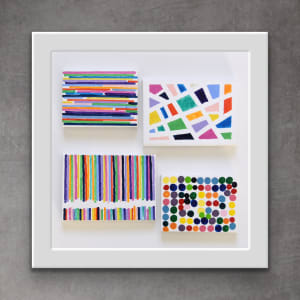Colorful micros #3 by Astrid Stoeppel  Image: framed