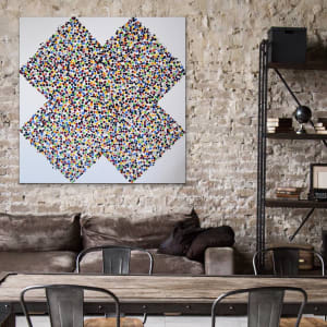 Lacy cross! by Astrid Stoeppel  Image: room